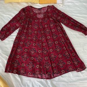 Bohemian flowy dress